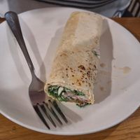 Falafal wrap at Future Diner in Yerevan