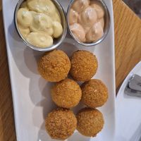Fried potato at Future Diner in Yerevan