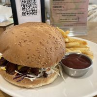 BBQ burger  at Future Diner in Yerevan