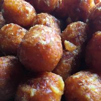 Vegan sweet potato tater tots!! at Sticky Rice in Baltimore