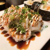 Vegan sushi  at Sticky Rice in Baltimore