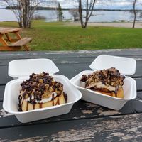 Unsere Zimtschnecken at Cinnaholic in Calgary