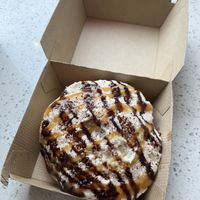 Banff bun  at Cinnaholic in Calgary