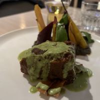 Braised black bean seitan  at Nightshade in Vancouver