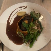 Mushroom Wellington  at Nightshade in Vancouver