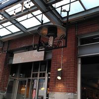 Outside seating at Nightshade in Vancouver