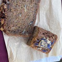 Blondie and carrot cake  at MessySpoon in Surry Hills