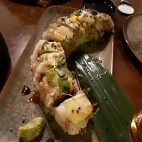 Un-dragon vegan sushi at Unsushi in Valencia