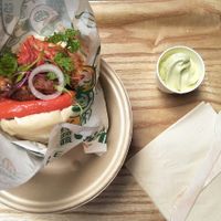 The sandwich I got but not the one I ordered for 78rmb. at Carrot & Cleaver  in Shanghai