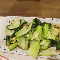 Stir fried bok choy at Ravioli Wang - Centro Storico in Siena