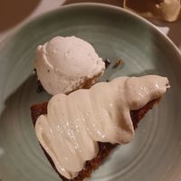 Tarta de zanahoroa at Green Spot Diagonal in Barcelona