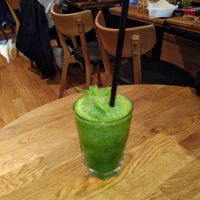 Mint lime slushy. at Ahaaa in Copenhagen