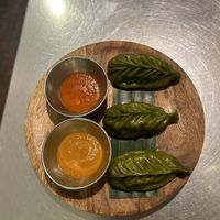 Vegetable momo   at Fatt Pundit - Soho in London