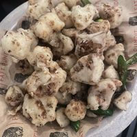 Popcorn cauliflower  at Fatt Pundit - Covent Garden in London