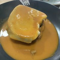 1/2 francesinha   at Paladares Vegan in Braga
