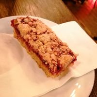 Blackcurrant crumble slice at 200 Degrees Coffee in Birmingham
