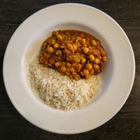 Chana Masala at Indian Bistro in Topeka