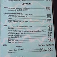 Beverages at NOMADS Proper Burgers in Fuerteventura