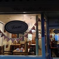 The café from the outside (Jan 2022) at Leoni in Malton
