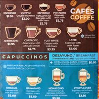 Menu 14 of 15, March 2023 at Tortuga in Tena