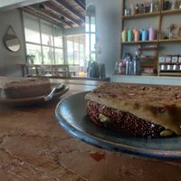 Vegan banana bread at Mata Cafe - Store & Artspace in Ranong