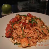 Pasta with tofu and pine nuts.  at FARMiCiA in Philadelphia