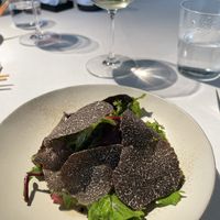 Truffle salad-amazing  at Narisawa in Tokyo