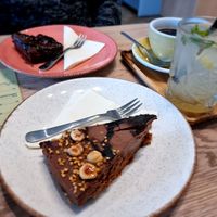 Pastry and drinks at Berenice in Ghent