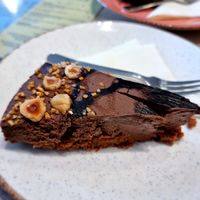 Chocolate cake at Berenice in Ghent