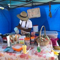 Juice in progress  at Sunkiss Smoothies in Cedar Grove