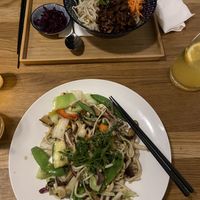 Hauptspeise mit Nudeln 😍  at Shin Taiwanese Eatery in Vienna