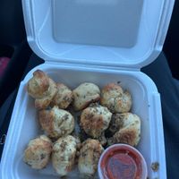 magic herb vegan garlic knots 🔥  at Ozona Pizza in Palm Harbor
