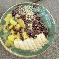 Tropical vibes smoothie bowl   at Key Roots in Islamorada