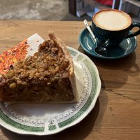Apple cake with nuts and cinnamon   at The Rolling Dackel in Munich