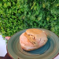Pistachio doughnut at Coronados Panaderia Pasteleria & Take Away in Valencia