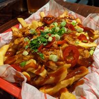 Jackfruit loaded fries at The Ribs of Beef in Norwich