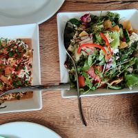 Foule and fatouch at Dilmon La Table d'Orient in Evere