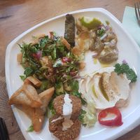 Vegan menu, (22,00 euro) at Dilmon La Table d'Orient in Evere