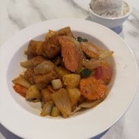 sweet & sour with tofu  at RAW Sugar Factory in San Francisco