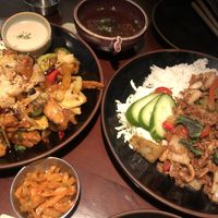 Vegan menu  at Ssong Thai - Yeoksam in Seoul