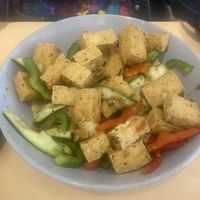 Crispy tofu   at Easy Vegan in Richmond