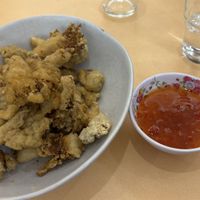 Crispy mushroom   at Easy Vegan in Richmond