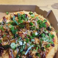 Pizza Vegayaki at Domino's Pizza in Buchholz