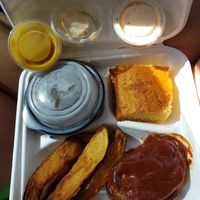 Build Your Own Meal. A little disappointing TBH at Cornbread Cafe in Eugene