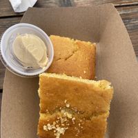 Regular cornbread. So good I ordered some to-go  at Cornbread Cafe in Eugene