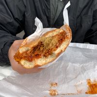 Barbie Melt at Cornbread Cafe in Eugene