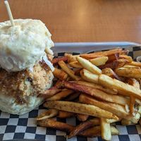 Chick’n & Biscuit at Cornbread Cafe in Eugene