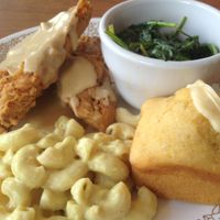 Devilishly good Fried Chicken at Cornbread Cafe in Eugene