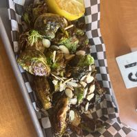 Brussel Sprouts that were fantastic   at Cornbread Cafe in Eugene