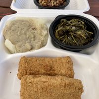 Southern Fried Tofu, October 2021  at Cornbread Cafe in Eugene